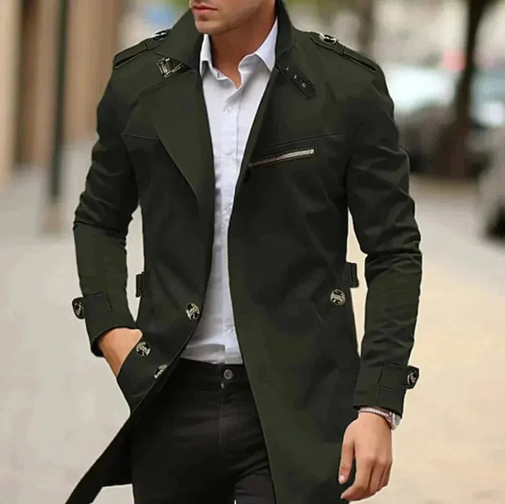 Roberto | Stylish Trench Coat for Men