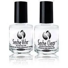 Seche Dry Fast Top   Crystal Clear Base