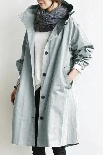 Simona - Trench Idrorepellente da Donna Eleganza