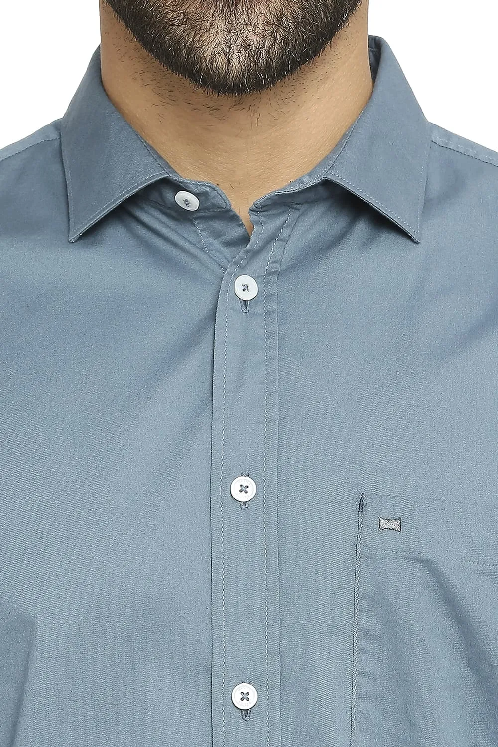 Slim Fit Cotton Stretch Twill Shirt