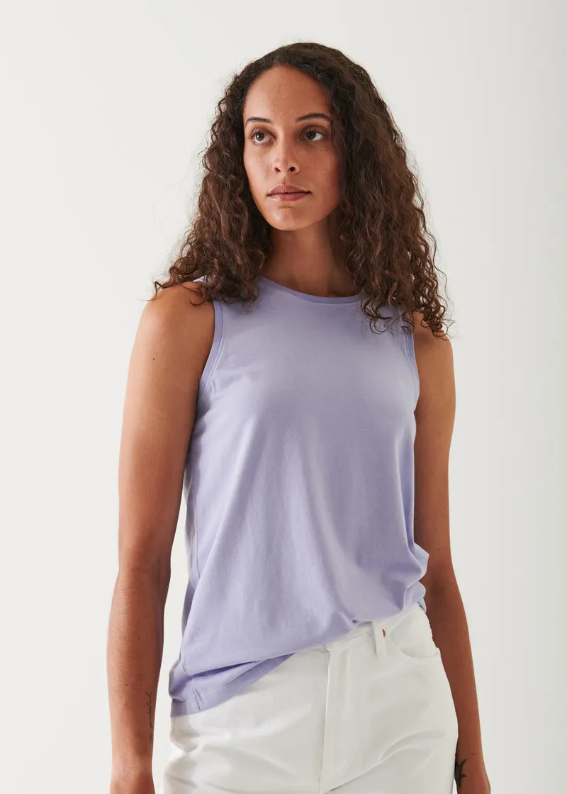 Sublime Reactive Pima Cotton Stretch Boyfriend Tank W95C28V