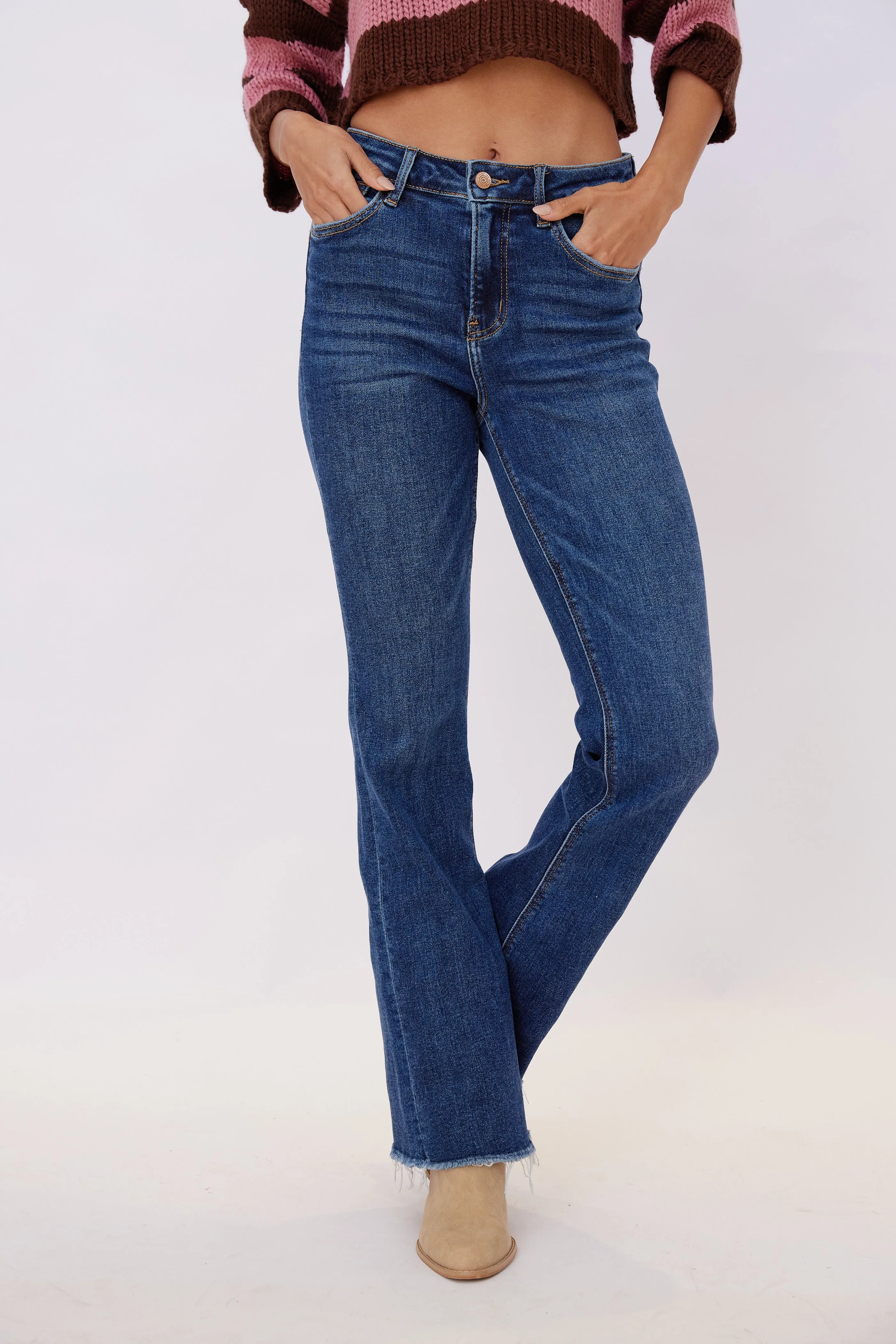 Summer High Rise Bootcut Jean