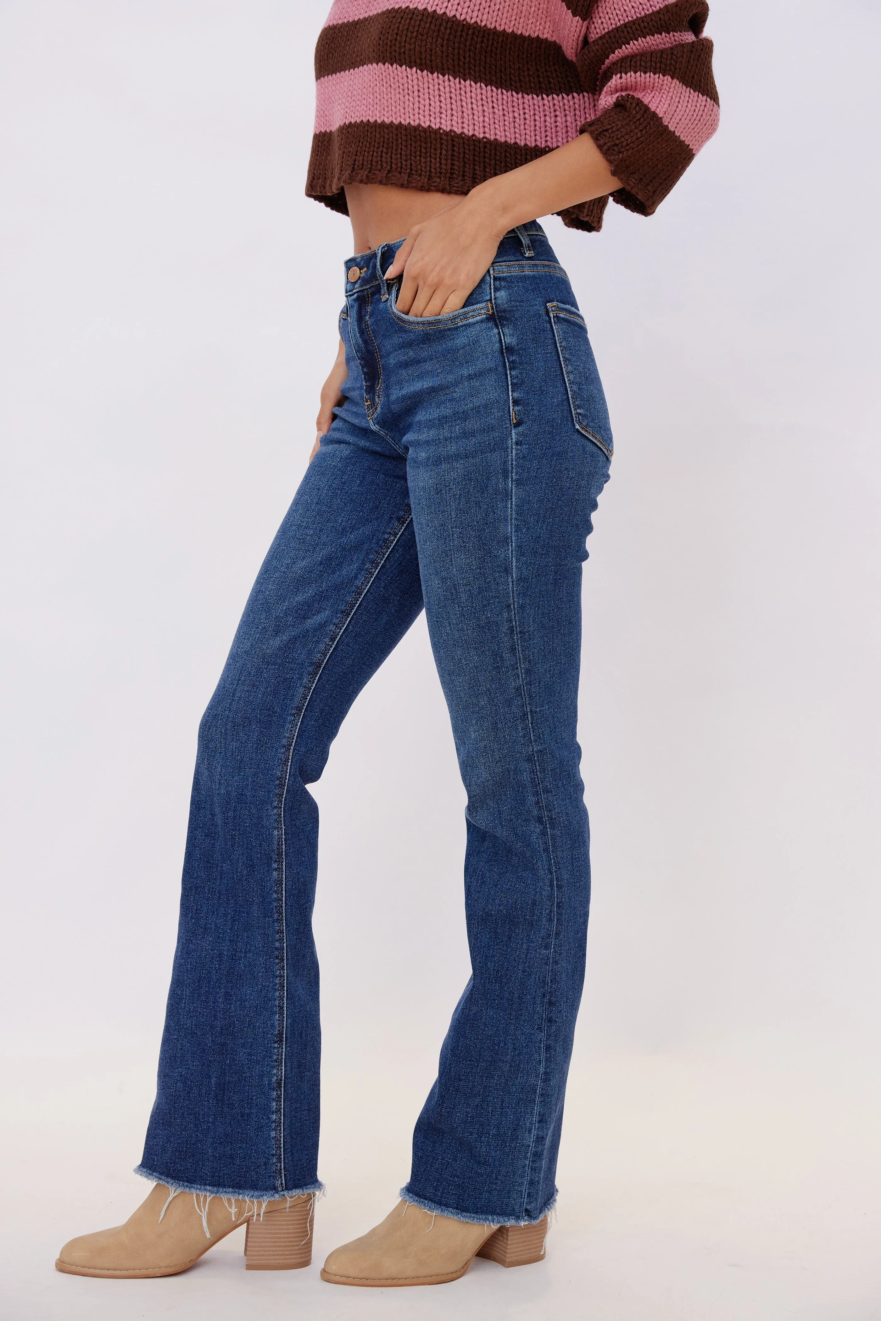 Summer High Rise Bootcut Jean