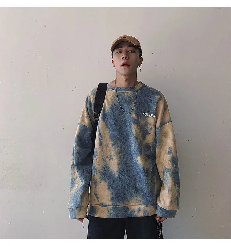 Tie Dye Men's Sweatshirt