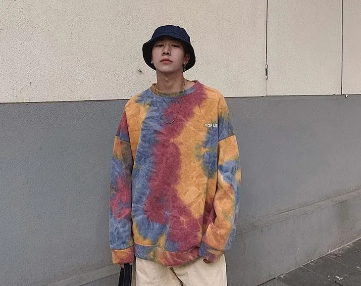 Tie Dye Men's Sweatshirt