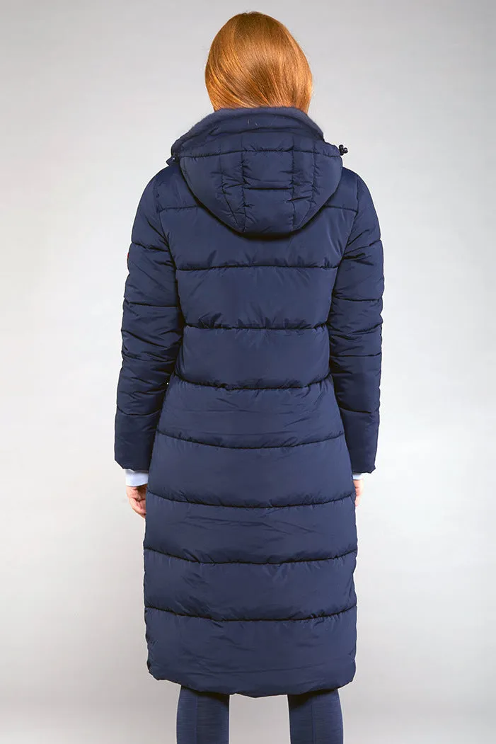 Toggi Maple long Padded Coat in Navy by TOGGI