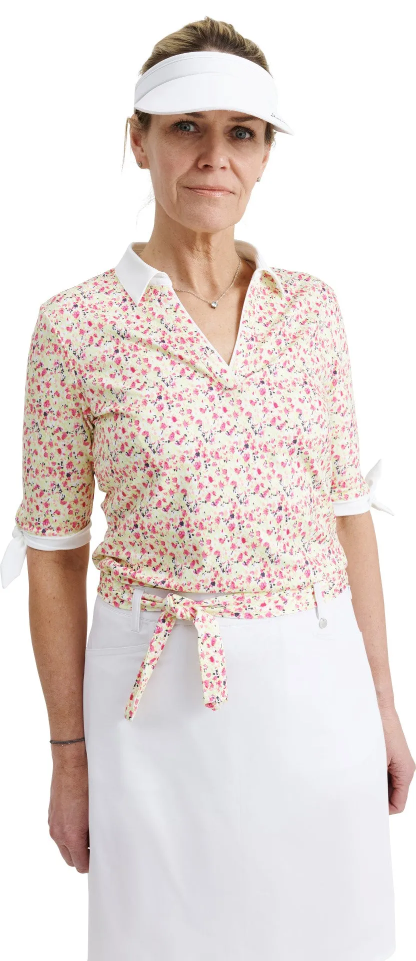 Women Lily half sleeve polo