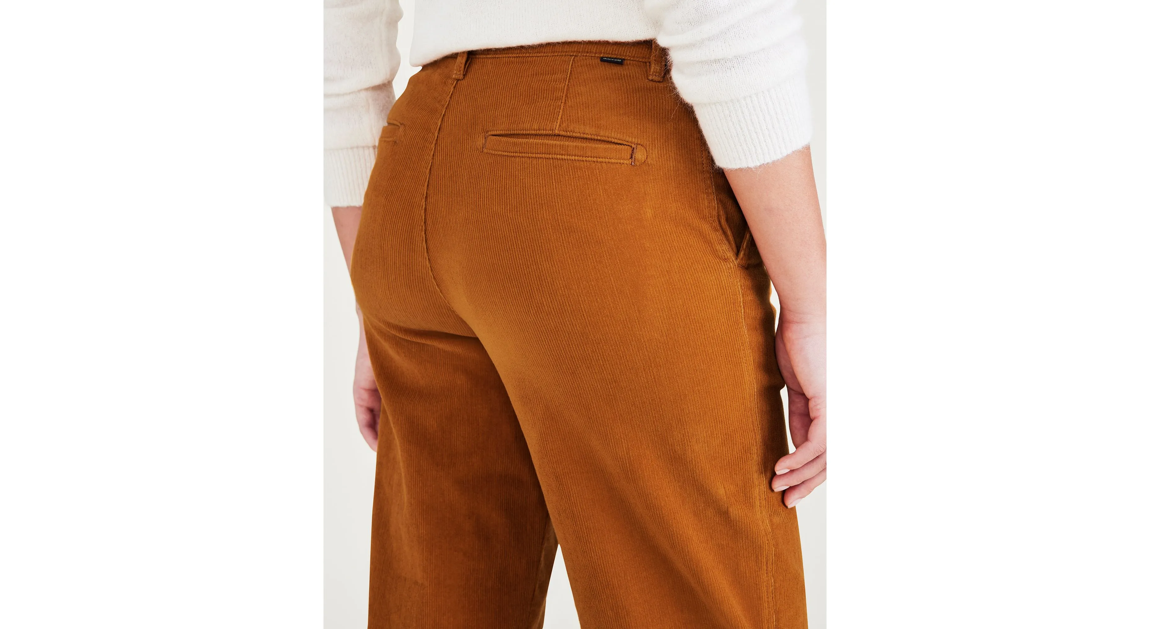 Women's High Waisted Straight Fit Original Khaki Pants